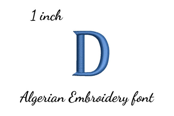 D Font Algerian: A Review for Real Projects