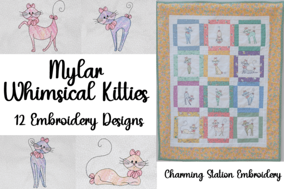 Mylar Whimsical Kitties Review