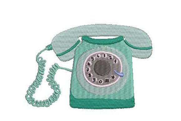 Retro Telephone Embroidery Design Review