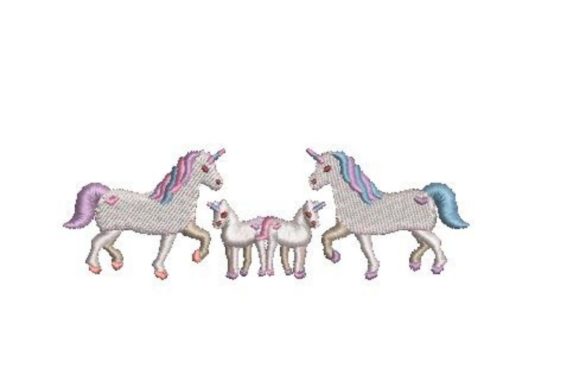 Unicorn Family Embroidery Review